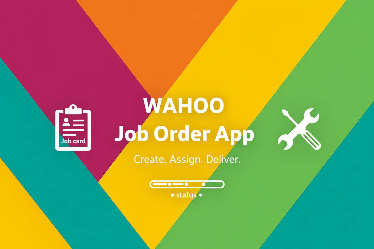 WAHOO Job Order App