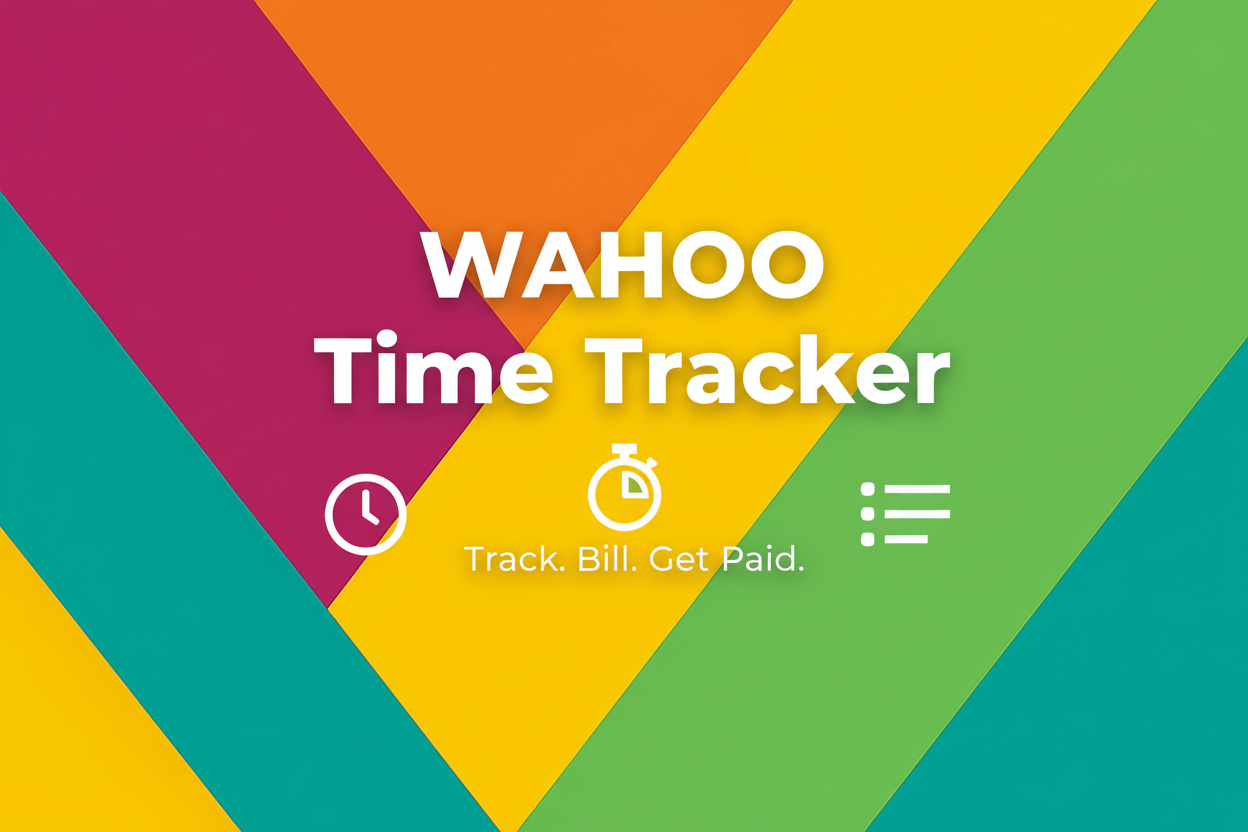 WAHOO Time Tracker App
